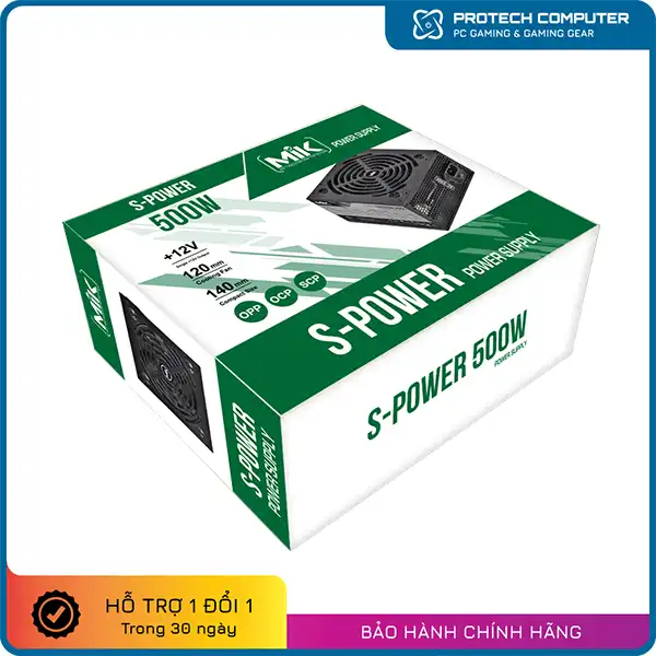 Nguồn máy tính MIK S-Power 500W
